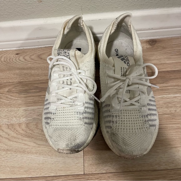 Adidas PulseBoost HD Core White 2019 - FU7344 Women’s Size 8 - Picture 5 of 6